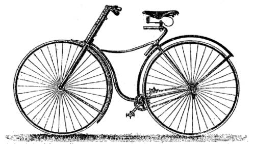 La bicyclette (modèle 1886)