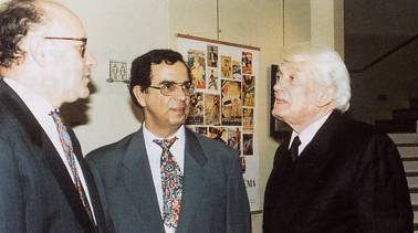 Jean Marais au Vésinet en 1995