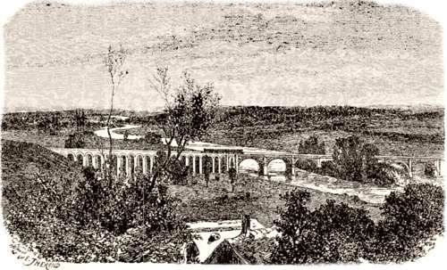 Pont et Viaduc du Pecq (1856)
