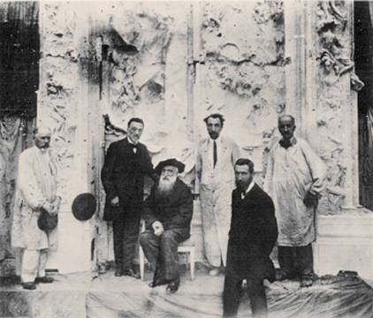 Rodin, Rudier, ... en 1917
